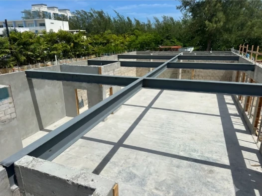 Structural Steel Beam - JKS Service Station, Easterly Tibbetts, SMB