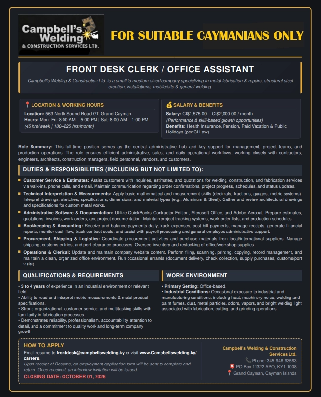 We are hiring!!!